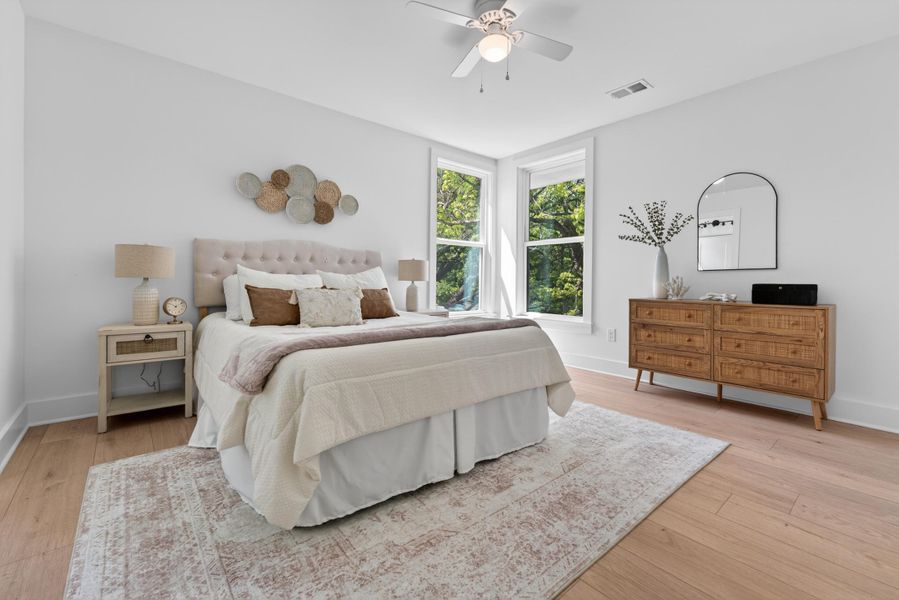 Furnished interior view inside a new home in , North Charleston (Image 11).