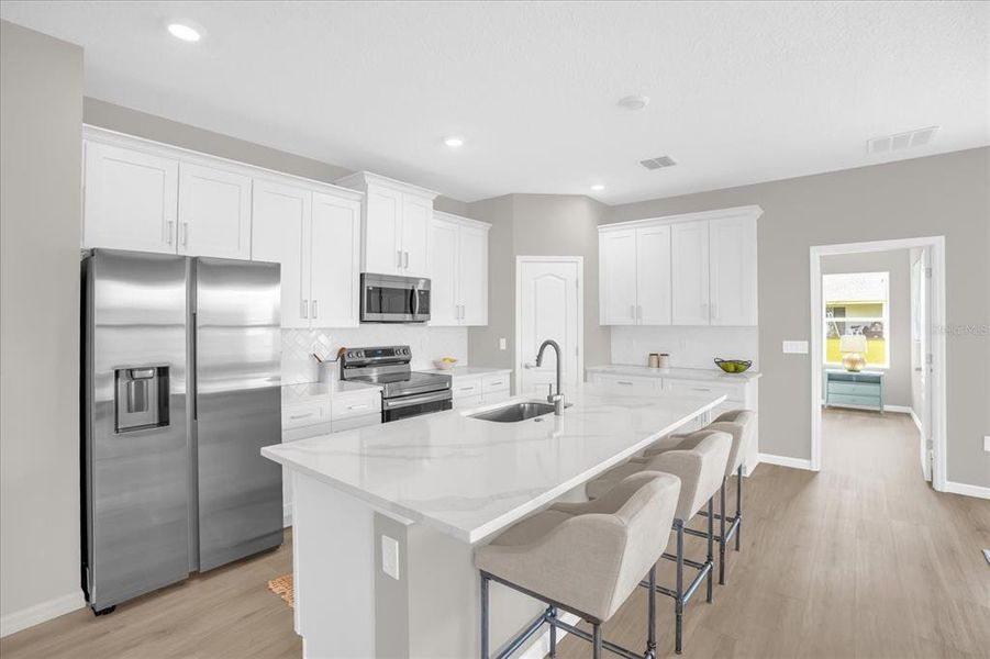 Not the actual home. Photos are of a similar floorplan. Interior/Exterior colors and features may vary.