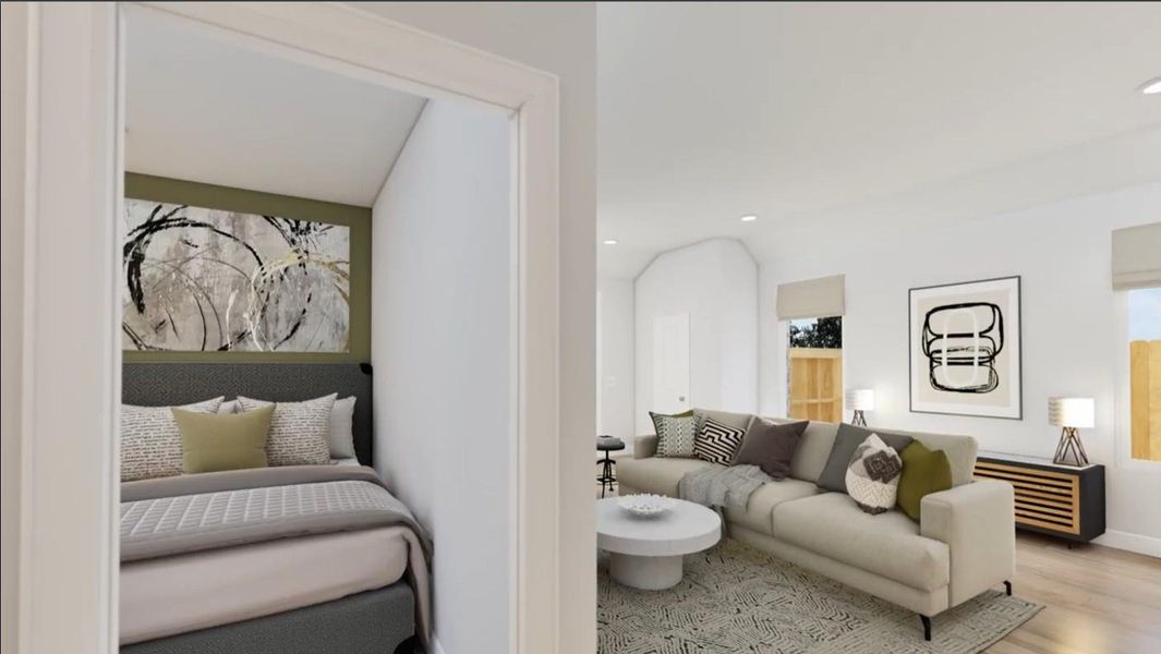 *Not actual home, pictures