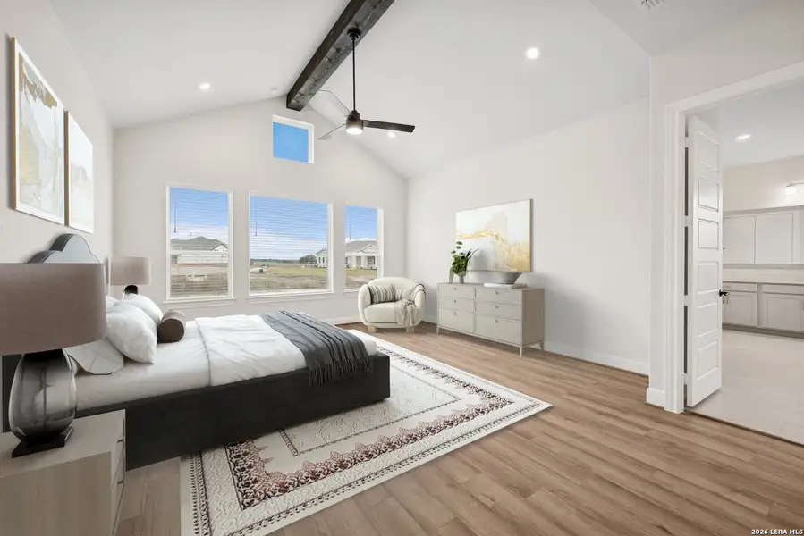 Furnished interior view inside a new home in Megans Landing – Half-Acre Homesites, Castroville (Image 3). Furnished interior view inside a new home in Megans Landing – Half-Acre Homesites, Castroville (Image 3).