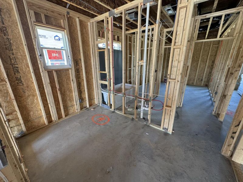 In-progress construction of a new home in The Meadows at Laurelbrook, Sherrills Ford, NC (Image 5).