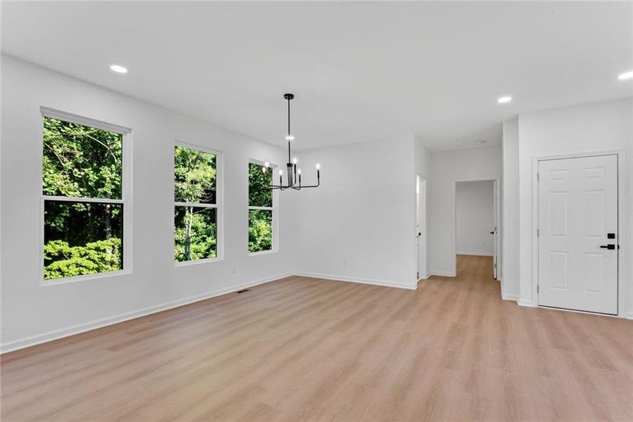 Spacious, unfurnished interior of a new home in , Ellenwood (Image 33).