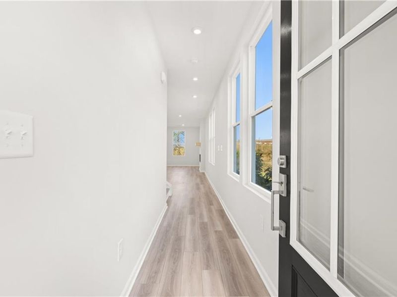 Spacious, unfurnished interior of a new home in Lake Shore, Winder (Image 9). Spacious, unfurnished interior of a new home in Lake Shore, Winder (Image 9).