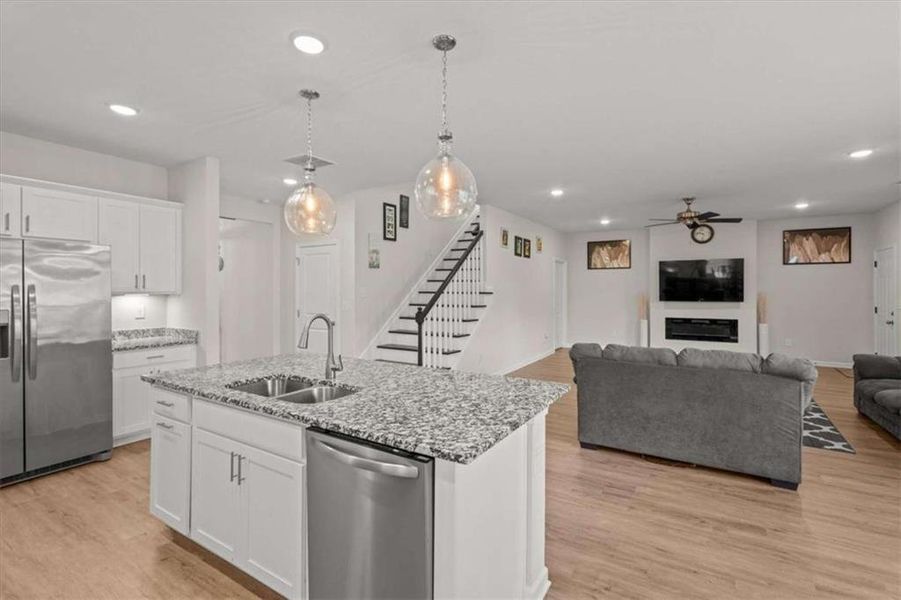 Furnished interior view inside a new home in , Villa Rica (Image 16).