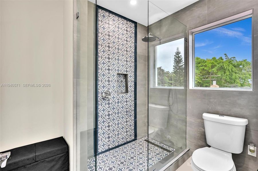 Furnished interior view inside a new home in , Miami (Image 29).