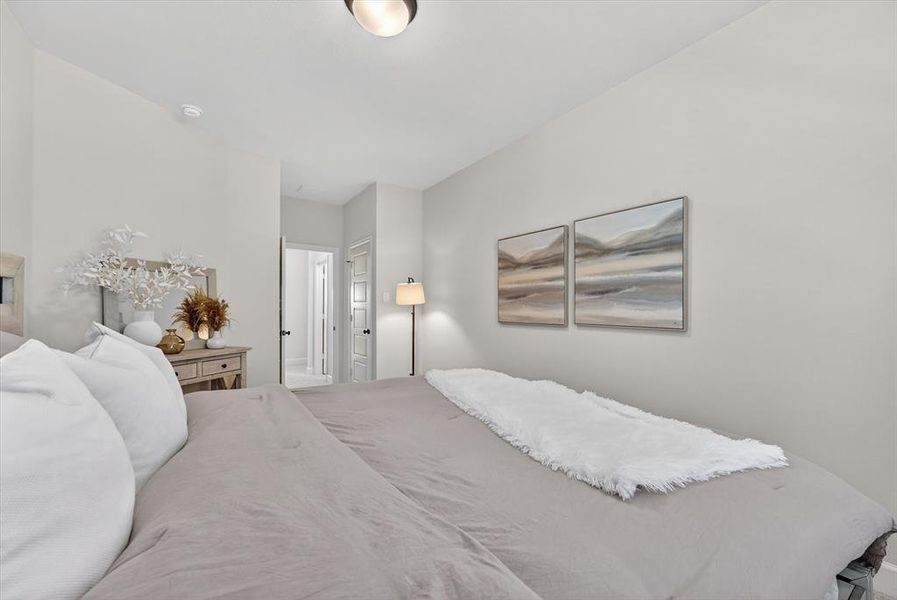 Furnished interior view inside a new home in The Parks at Wilson Creek, Celina (Image 23).