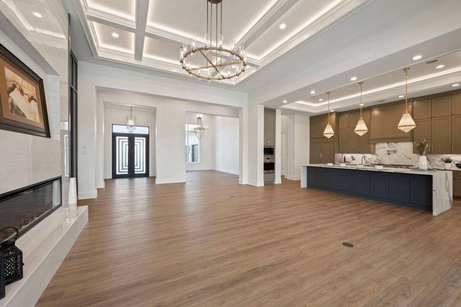 Open concept easy for entertaining!!