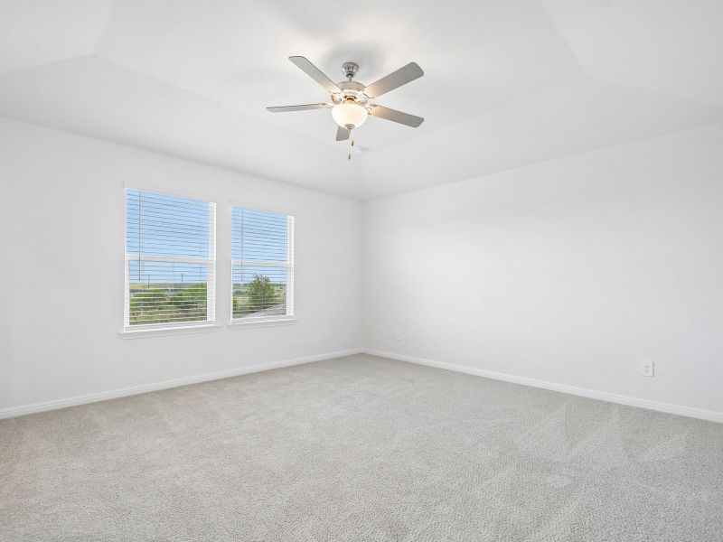 Spacious, unfurnished interior of a new home in Turner's Crossing - Americana Collection, Buda (Image 11).