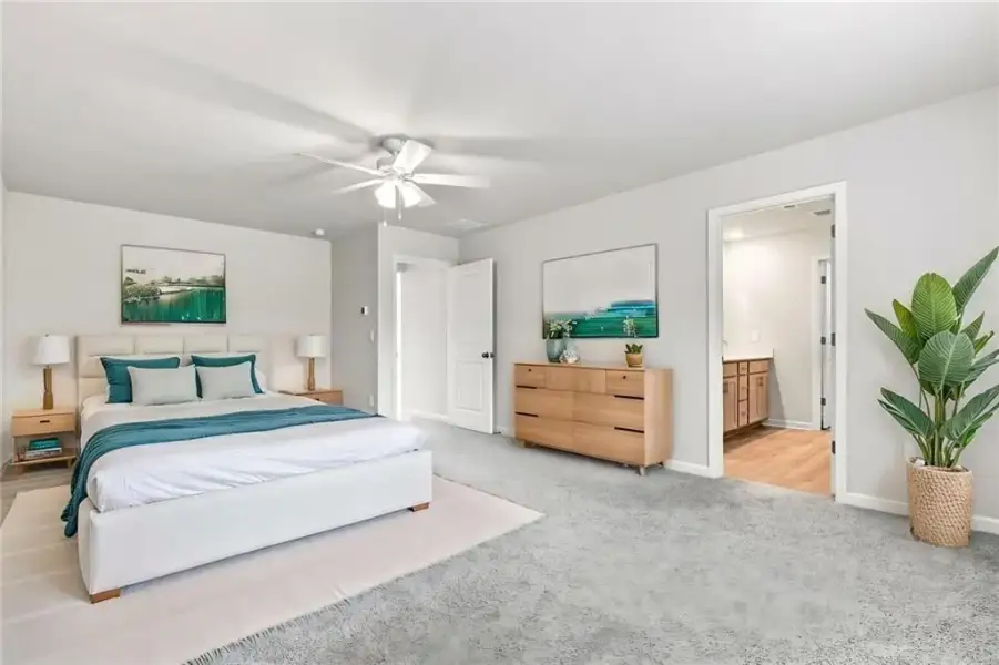 Furnished interior view inside a new home in Little River Falls, Woodstock (Image 15).
