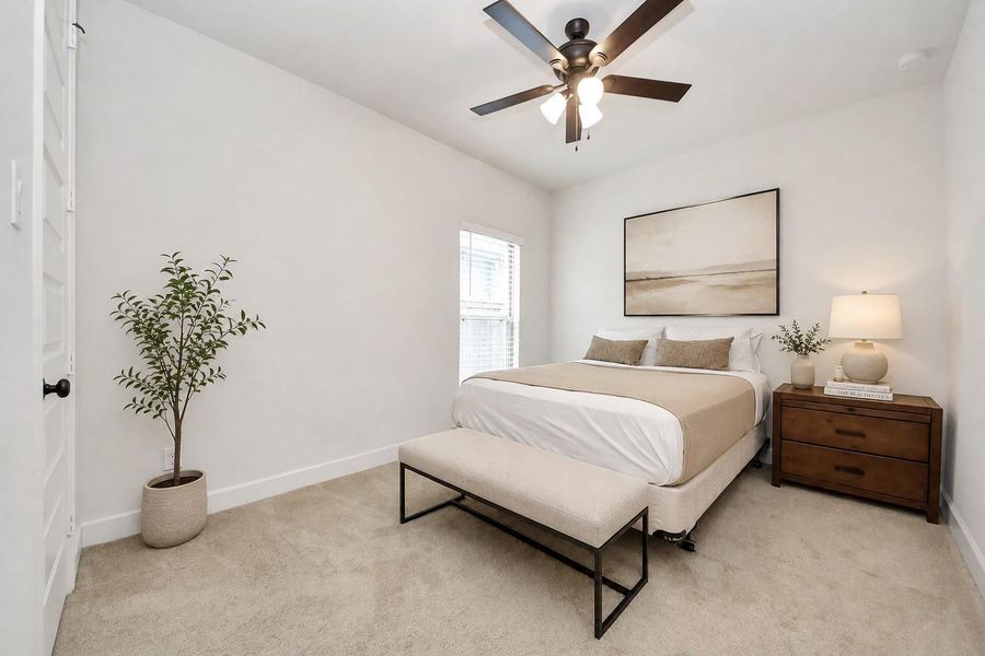 Furnished interior view inside a new home in , Magnolia (Image 15).