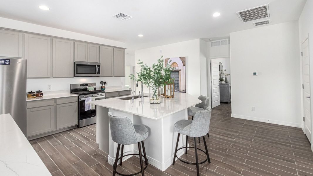 Furnished interior view inside a new home in Barnett Village, Marana (Image 10).