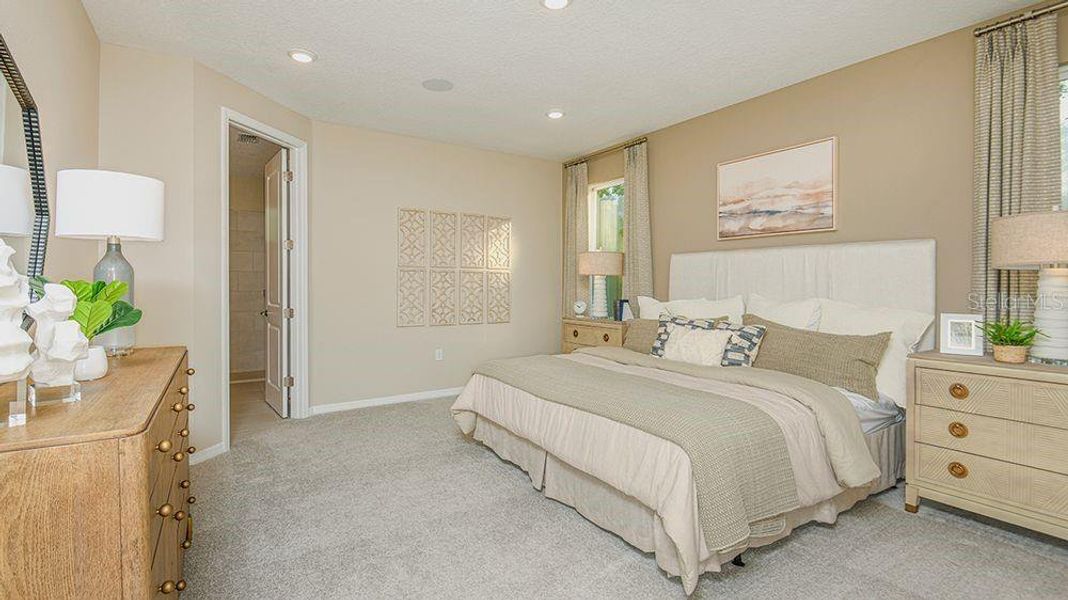 Furnished interior view inside a new home in Colbert Landings, Palm Coast (Image 7). Furnished interior view inside a new home in Colbert Landings, Palm Coast (Image 7).