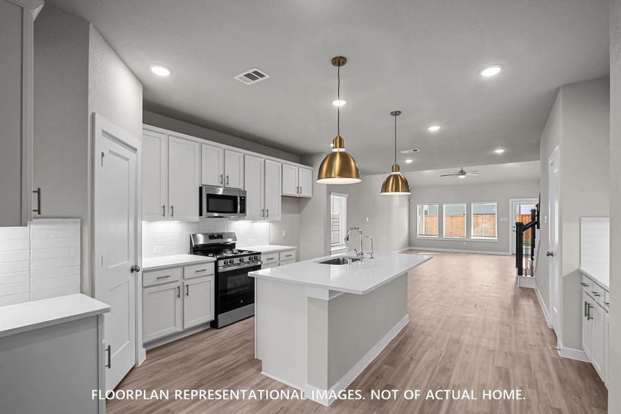 Furnished interior view inside a new home in Wildrye, Waller (Image 7). Furnished interior view inside a new home in Wildrye, Waller (Image 7).