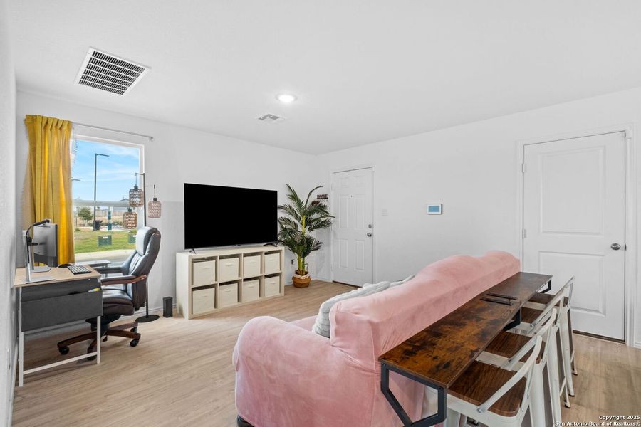 Furnished interior view inside a new home in , San Antonio (Image 8). Furnished interior view inside a new home in , San Antonio (Image 8).