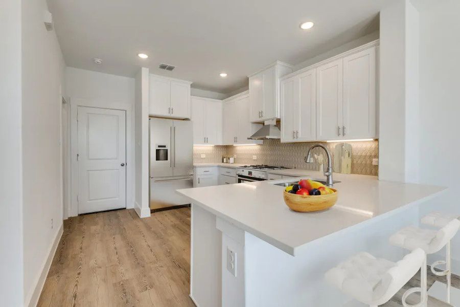 Representative furnished interior of a home built from the Brooke Modern by Cadence Homes in Karis, Crowley (Image 16). Representative furnished interior of a home built from the Brooke Modern by Cadence Homes in Karis, Crowley (Image 16).