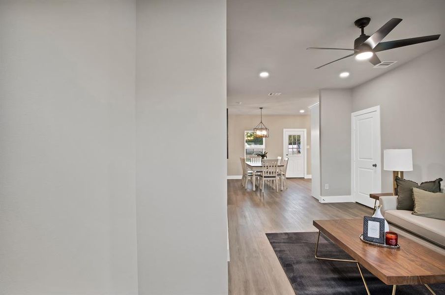 Furnished interior view inside a new home in , Itasca (Image 9). Furnished interior view inside a new home in , Itasca (Image 9).