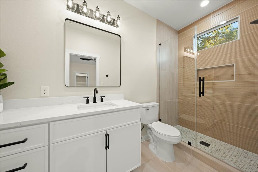 Furnished interior view inside a new home in , Austin (Image 15).