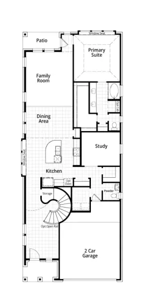 2D floor plan layout for the Livingston by Highland Homes in East View Farms, Georgetown, TX (Image 7). 2D floor plan layout for the Livingston by Highland Homes in East View Farms, Georgetown, TX (Image 7).
