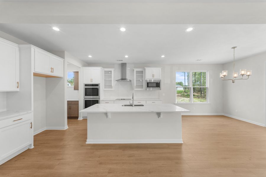 Representative furnished interior of a home built from the The Madison by Smith Family Homes in Camden Crossing, Savannah (Image 5).