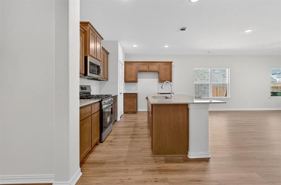 Furnished interior view inside a new home in Liberty Pointe, Gainesville (Image 10). Furnished interior view inside a new home in Liberty Pointe, Gainesville (Image 10).