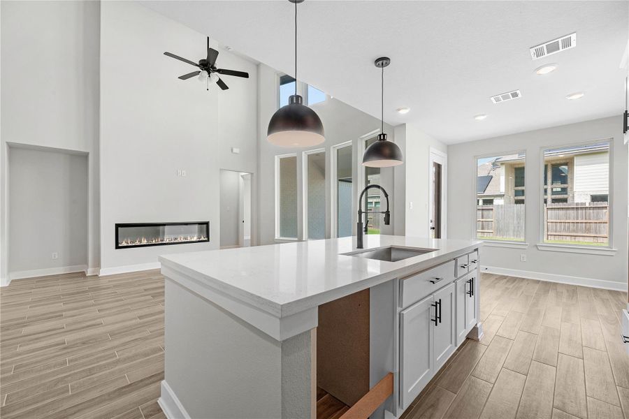 Furnished interior view inside a new home in Sunterra (Katy ISD), Katy (Image 4). Furnished interior view inside a new home in Sunterra (Katy ISD), Katy (Image 4).