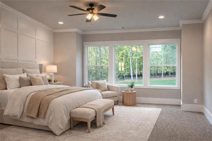 Furnished interior view inside a new home in , Jefferson (Image 9). Furnished interior view inside a new home in , Jefferson (Image 9).