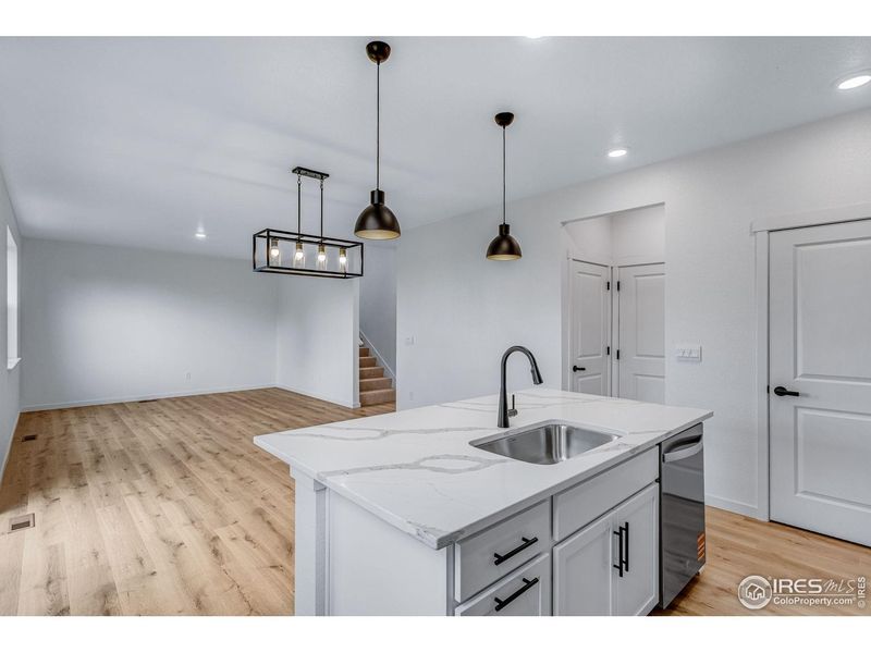 Furnished interior view inside a new home in Hansen Farm, Fort Collins (Image 12). Furnished interior view inside a new home in Hansen Farm, Fort Collins (Image 12).