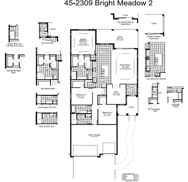 2D floor plan layout of this home in Vistera of Venice Real Estate and Homes for Sale in Venice, FL - Neal Communities, Venice, FL (Image 4). 2D floor plan layout of this home in Vistera of Venice Real Estate and Homes for Sale in Venice, FL - Neal Communities, Venice, FL (Image 4).