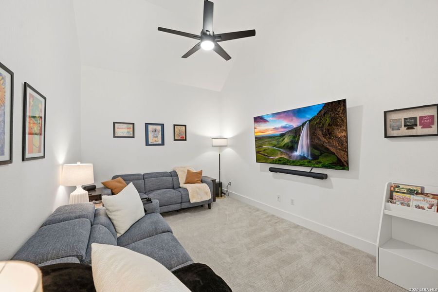 Furnished interior view inside a new home in La Cima, San Marcos (Image 11).