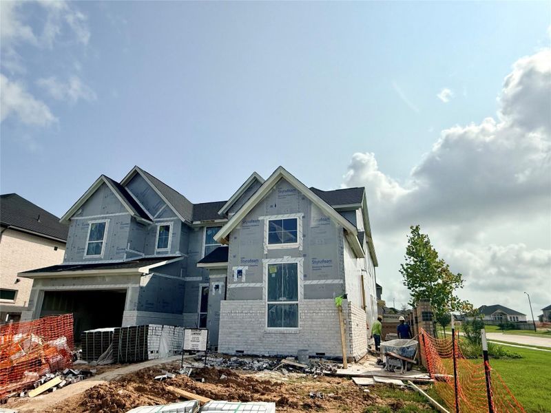 In-progress construction of a new home in Pecan Ridge, Fulshear, TX (Image 9). In-progress construction of a new home in Pecan Ridge, Fulshear, TX (Image 9).