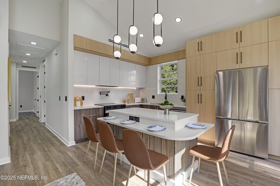 Furnished interior view inside a new home in , Jacksonville (Image 14).