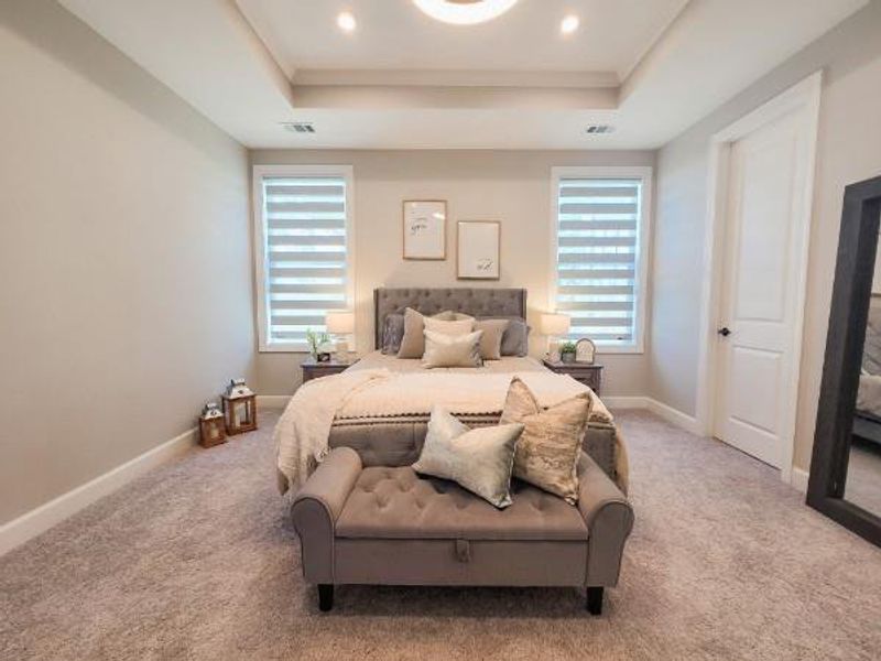 Furnished interior view inside a new home in , Hoschton (Image 11).