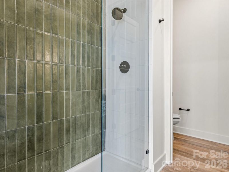 Close-up of interior finishes inside a home in , Asheville (Image 19).