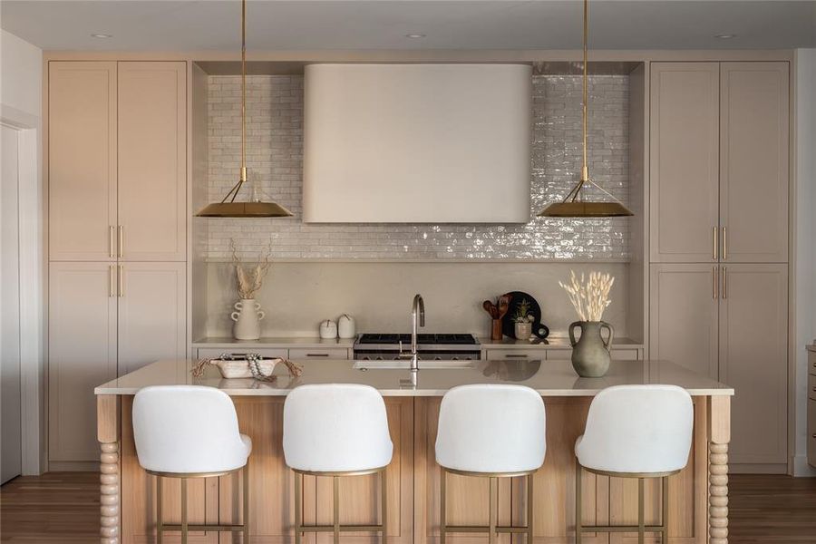 Furnished interior view inside a new home in , Dallas (Image 13).