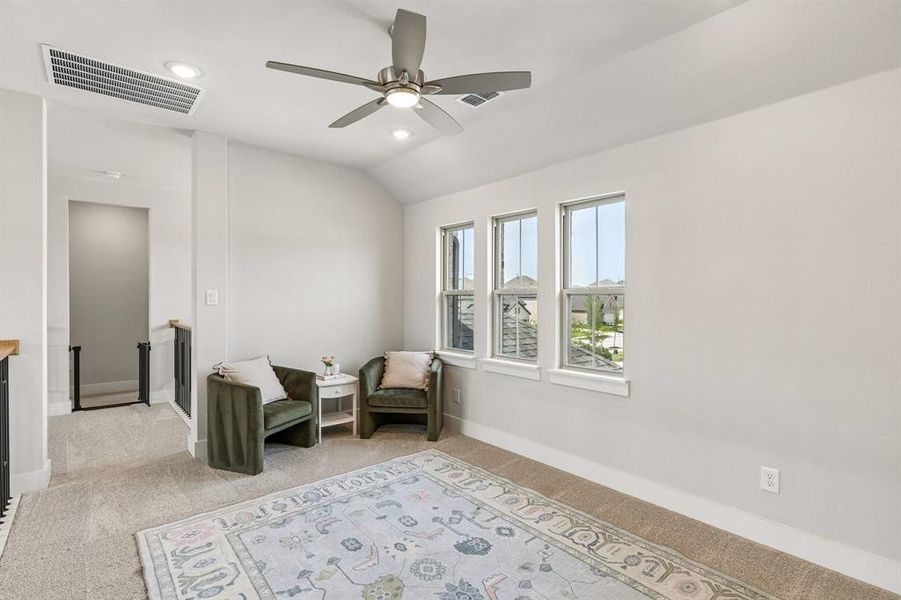 Furnished interior view inside a new home in , McKinney (Image 30).