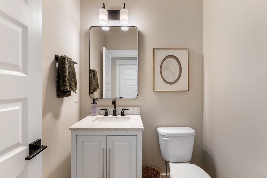 Representative furnished interior of a home built from the Savannah by Hunter Quinn Homes in Double Springs, Taylors (Image 31).