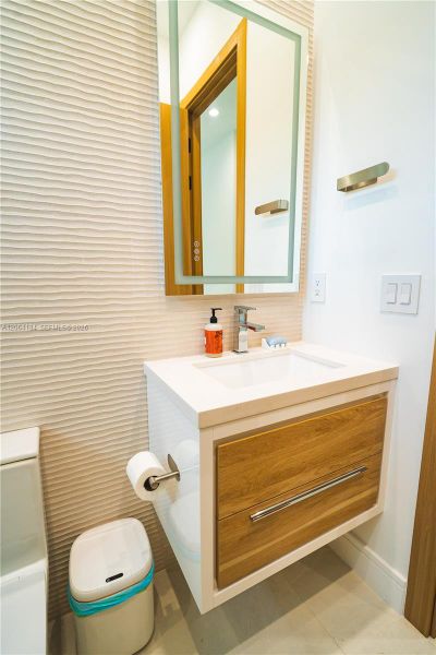 Furnished interior view inside a new home in , Miami (Image 46). Furnished interior view inside a new home in , Miami (Image 46).