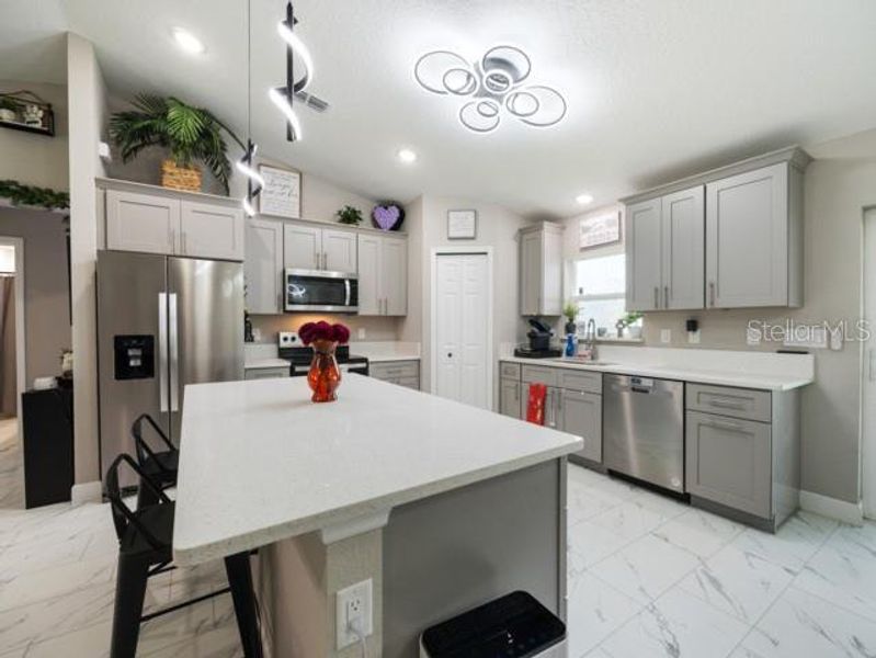Furnished interior view inside a new home in , Ocala (Image 26).