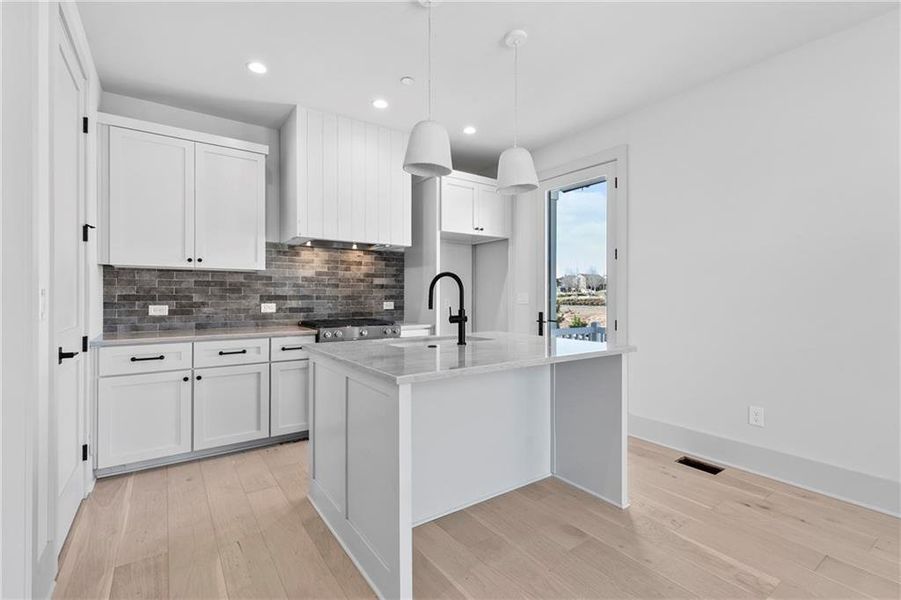 Furnished interior view inside a new home in , Fayetteville (Image 39).