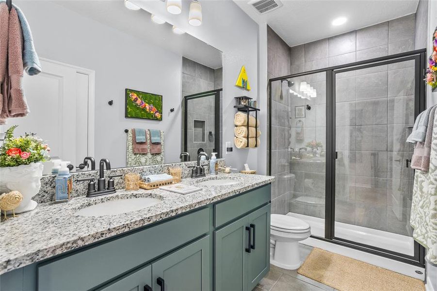 Furnished interior view inside a new home in , Sanford (Image 46).