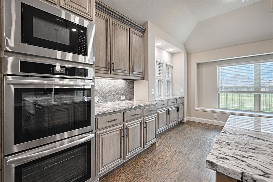 Furnished interior view inside a new home in Parks at Panchasarp Farms, Burleson (Image 6).