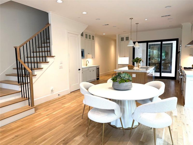 Dining Area open to the Kitchen