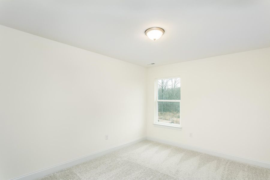 Spacious, unfurnished interior of a new home in Ford Meadows, Garner (Image 27). Spacious, unfurnished interior of a new home in Ford Meadows, Garner (Image 27).