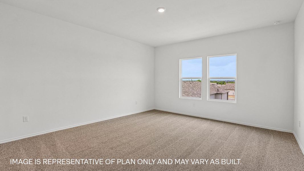 Spacious, unfurnished interior of a new home in Valverde, Bastrop (Image 14).