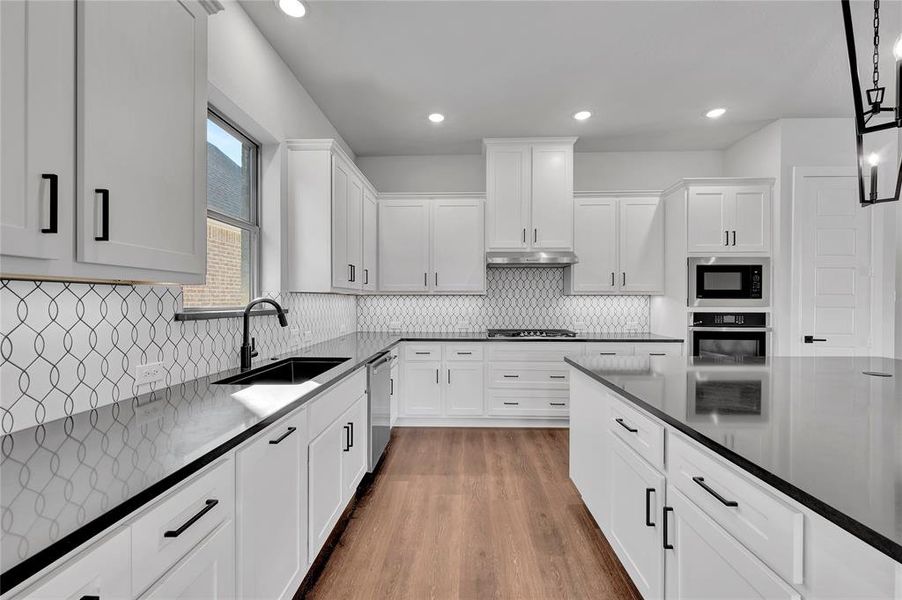 Furnished interior view inside a new home in South Pointe  Cottage Series, Mansfield (Image 8).