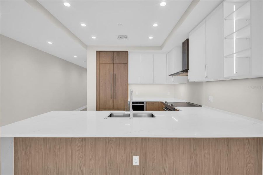 Furnished interior view inside a new home in , St. Petersburg (Image 10).