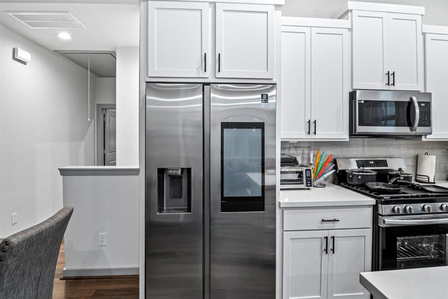 Furnished interior view inside a new home in , Houston (Image 16). Furnished interior view inside a new home in , Houston (Image 16).