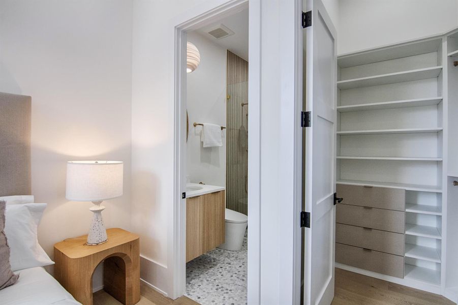 Furnished interior view inside a new home in , Wellington (Image 67).