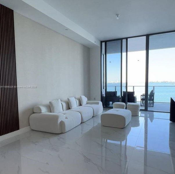 Furnished interior view inside a new home in , Miami (Image 7).
