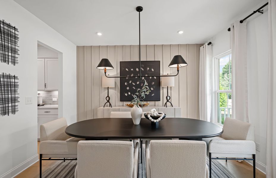 Representative furnished interior of a home built from the Continental by Pulte Homes in Reunion, Flowery Branch (Image 37).